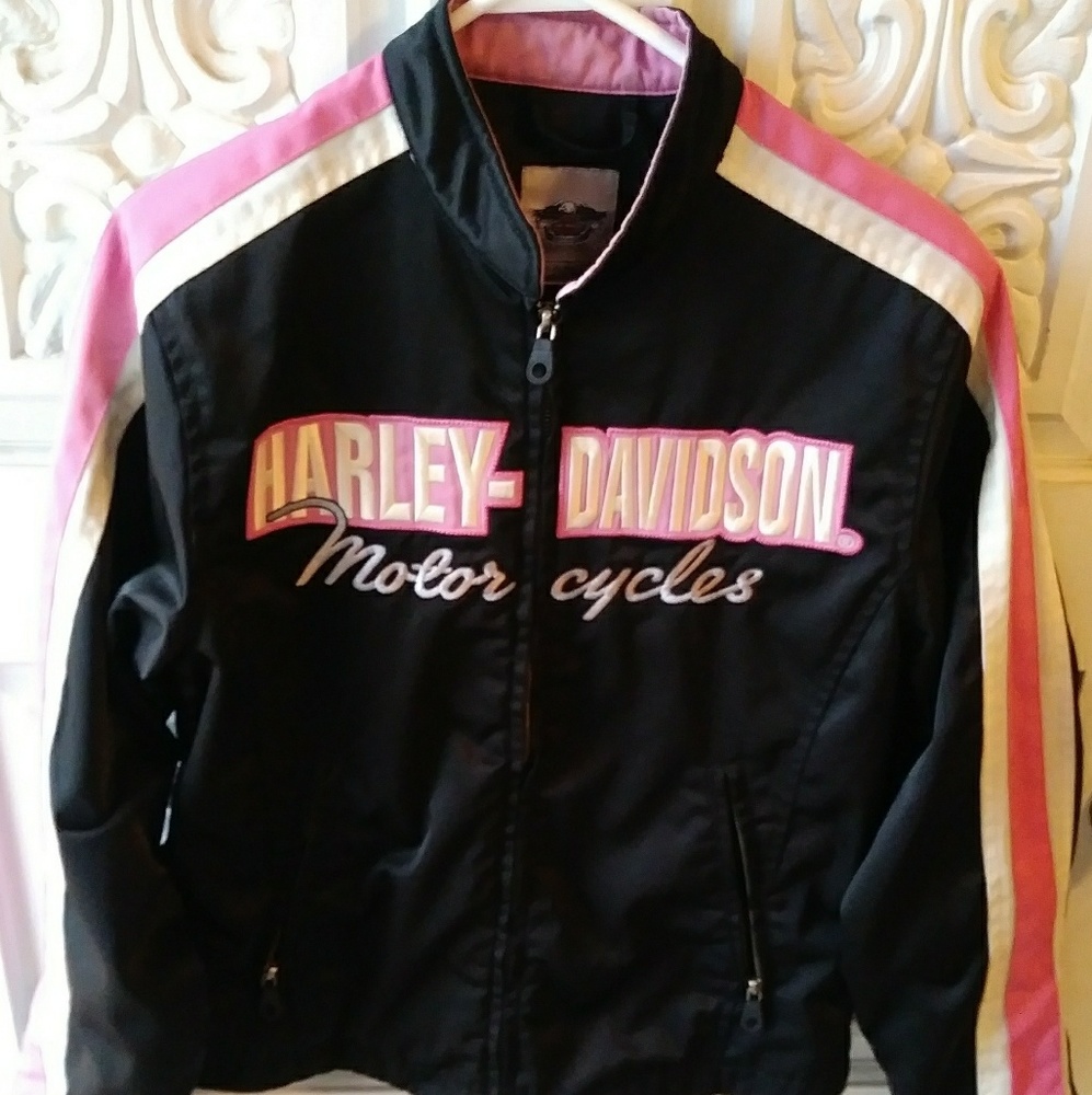 Ladies Harley Davidson nylon riding jacket